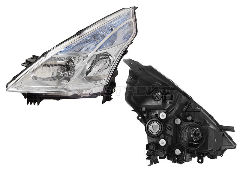 Фара Nissan Teana 08-12 (Слева / Ксенон / Галоген / С электрокорректором)