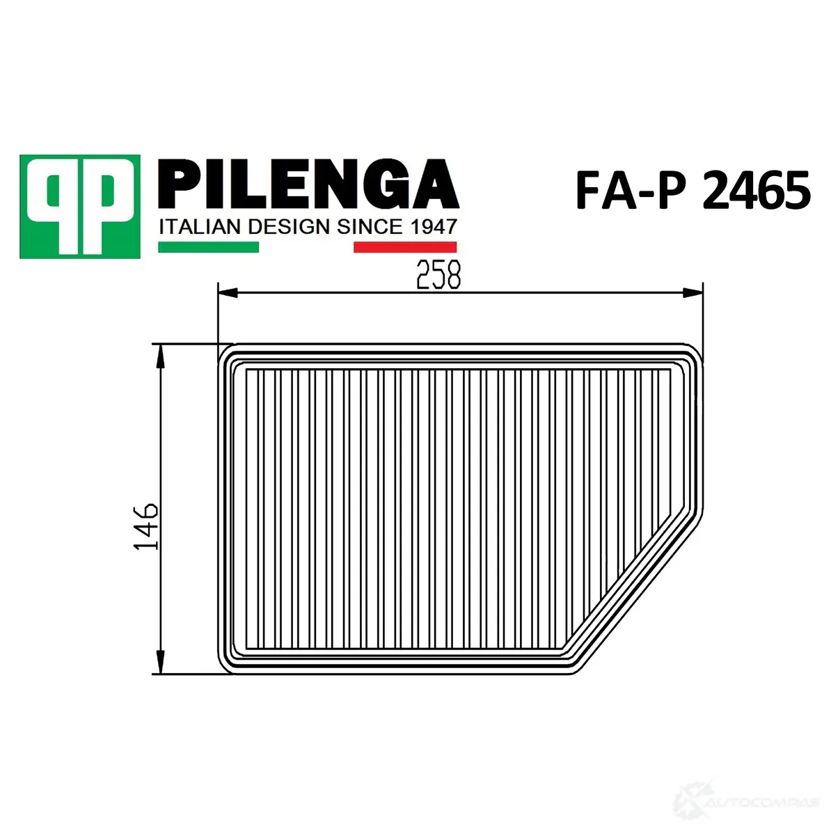 Pilenga FAP2465 — Фильтр воздушный