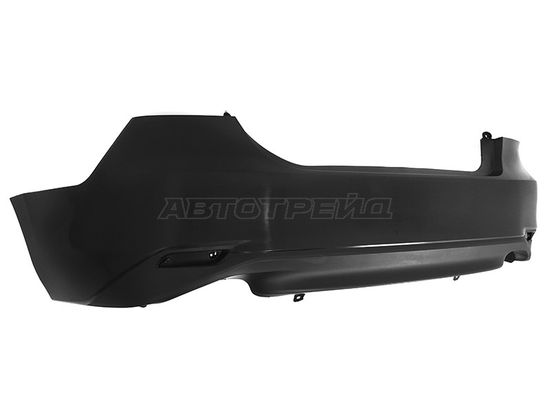 Бампер задний Toyota Camry (XV70) 17-23 / Camry USA 17-24 (Цельный)