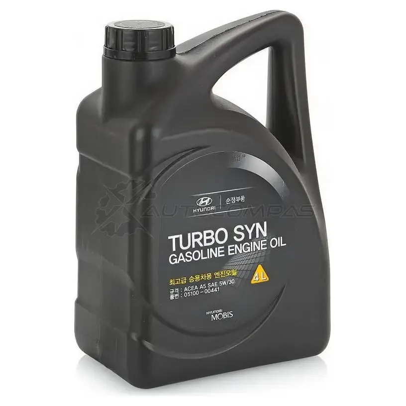5W-30 Turbo SYN Gasoline API SM/CF-4, ILSAC GF-4, ACEA A5, 4л (синт. мотор. масло)
