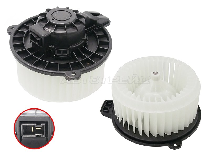 Мотор отопителя салона (Левый руль) Chevrolet Spark 10-16 / Ravon R2 16-20