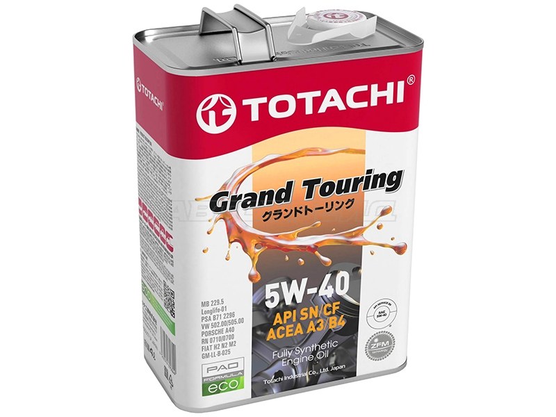 5W-40 Grand Touring SN/CF 4л (синт. мотор. масло)