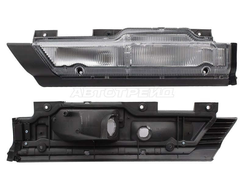 Поворот в дверь Mitsubishi Fuso Canter FE5 93-02 / Fuso Canter FE6 93-02 (Справа / Хром)