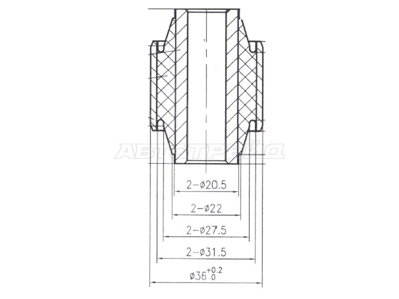 Сайлентблок цапфы Nissan Teana 03-08 / Cima 01-10