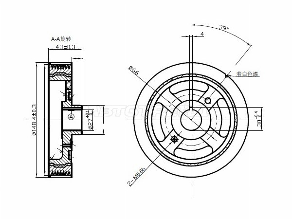 Шкив коленвала Toyota Allion (T240) 01-07 / Avensis 97-18