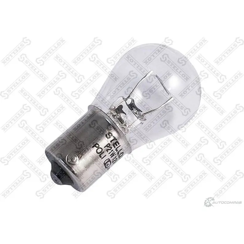 Лампа cтоп, поворот P21W 12V (BA15s) · перед