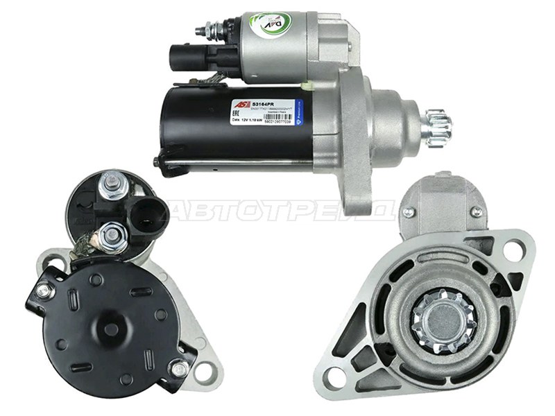 Стартер Audi A3 08-19 / Skoda Octavia 04-20 (1,1 kW / Z=11 / Аналог VALEO)