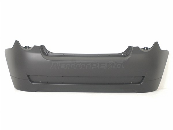 Бампер задний Chevrolet Aveo 05-11 / Daewoo Gentra 05-11 (Под молдинг(и) / 5D HBK)