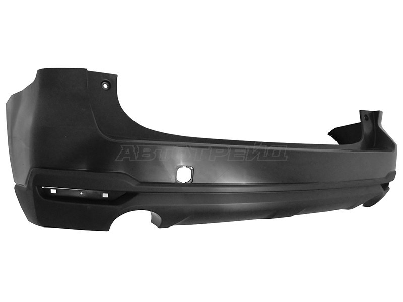 Бампер задний Subaru Forester 12-19 (С отверстием под крюк)